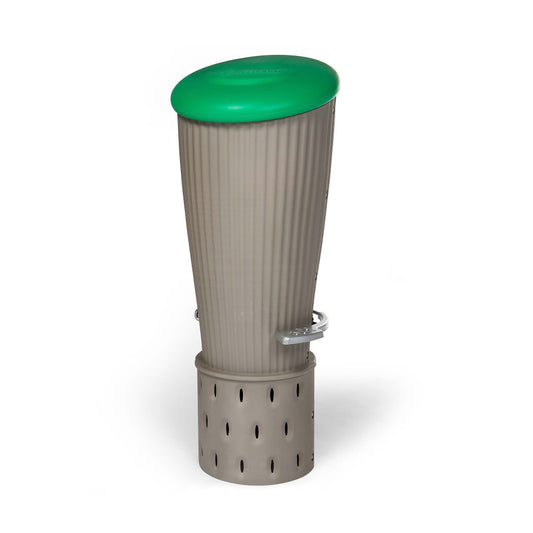 TUMBLEWEED Child-Safe Hinged Lid Worm Composter, 11 Cu. Ft. Capacity, Insulated Walls, Outdoor Use, Plastic, Multiple Colors, Composts 8 lbs. per Week PPC012