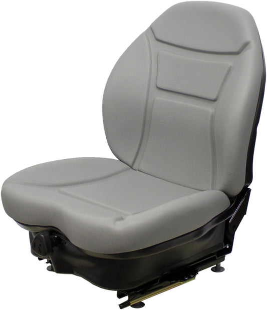 Construct/Mower Gray Mech Susp Seat 8029.KMM