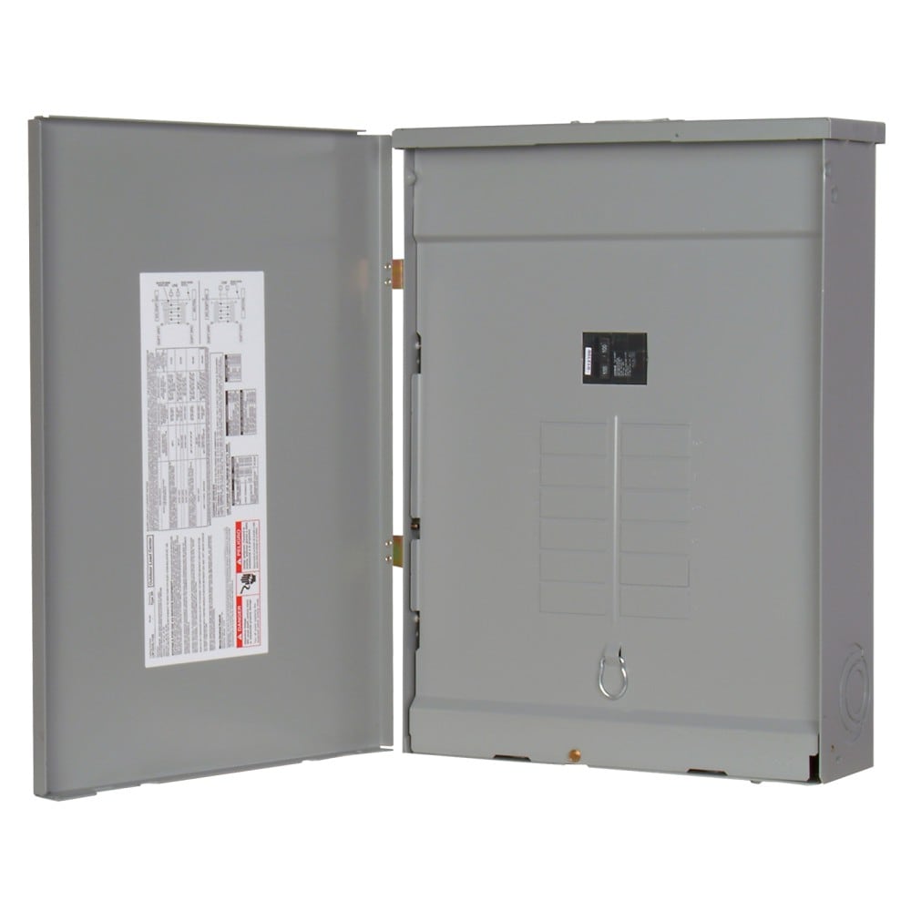 Siemens SN 100-Amp 12-Spaces 24-Circuit Outdoor Main Breaker Plug-on Neutral Load Center SNW1224B1100