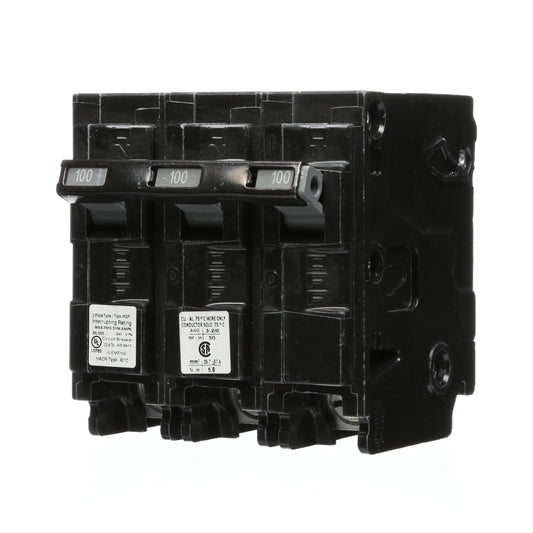 Siemens QP 100-amp 3 -Pole Standard trip Circuit Breaker