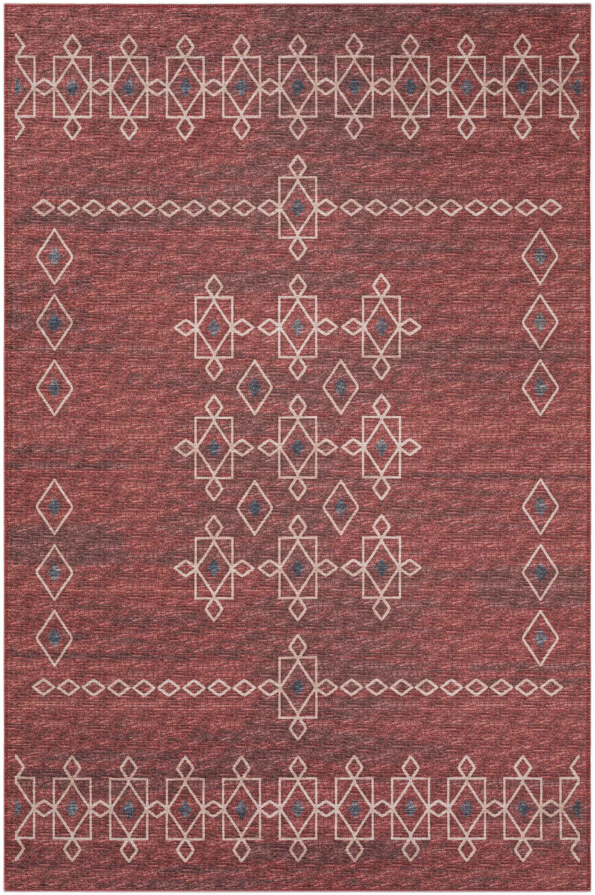 Addison Rugs Yuma 8 x 10 (ft) Canyon Rectangular Indoor/Outdoor Geometric Oriental Area rug
