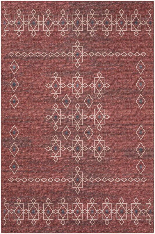 Addison Rugs Yuma 8 x 10 (ft) Canyon Rectangular Indoor/Outdoor Geometric Oriental Area rug