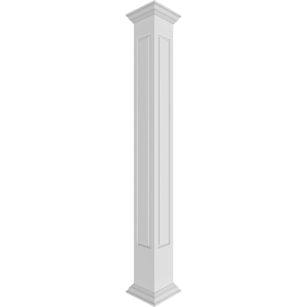 Ekena Millwork Craftsman Classic 5.625-in L x 8-ft Unfinished PVC Column Wrap