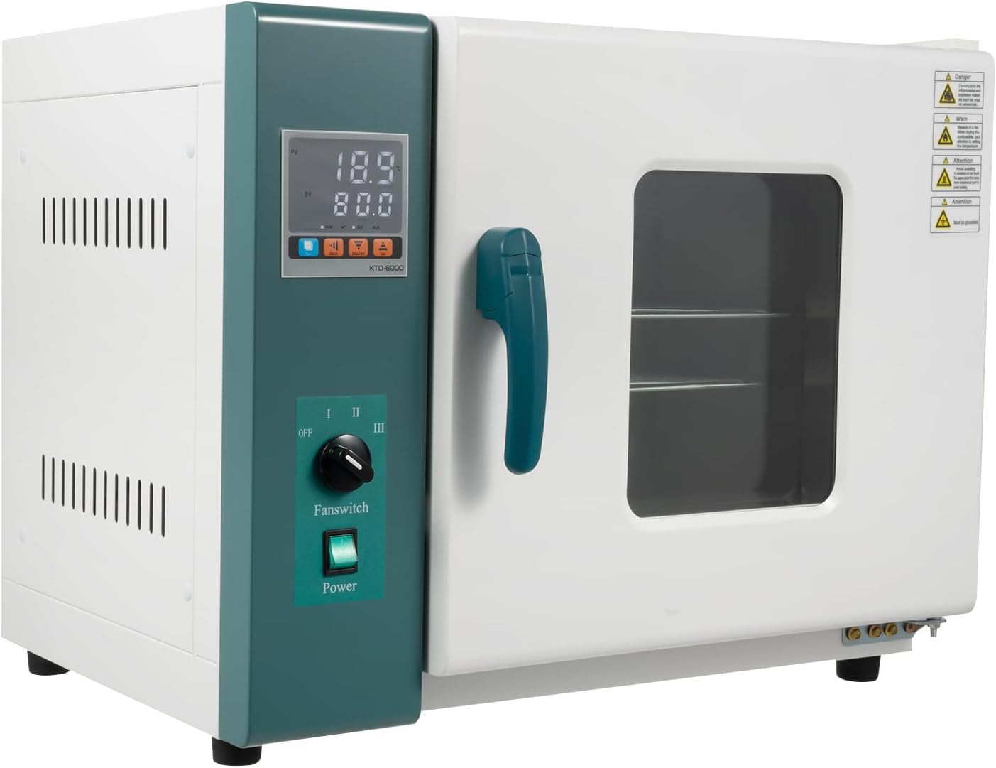 1000W Constant Temperature Blast Drying Oven, 45L Forced Air Lab Oven Digital Drying Oven, 110v