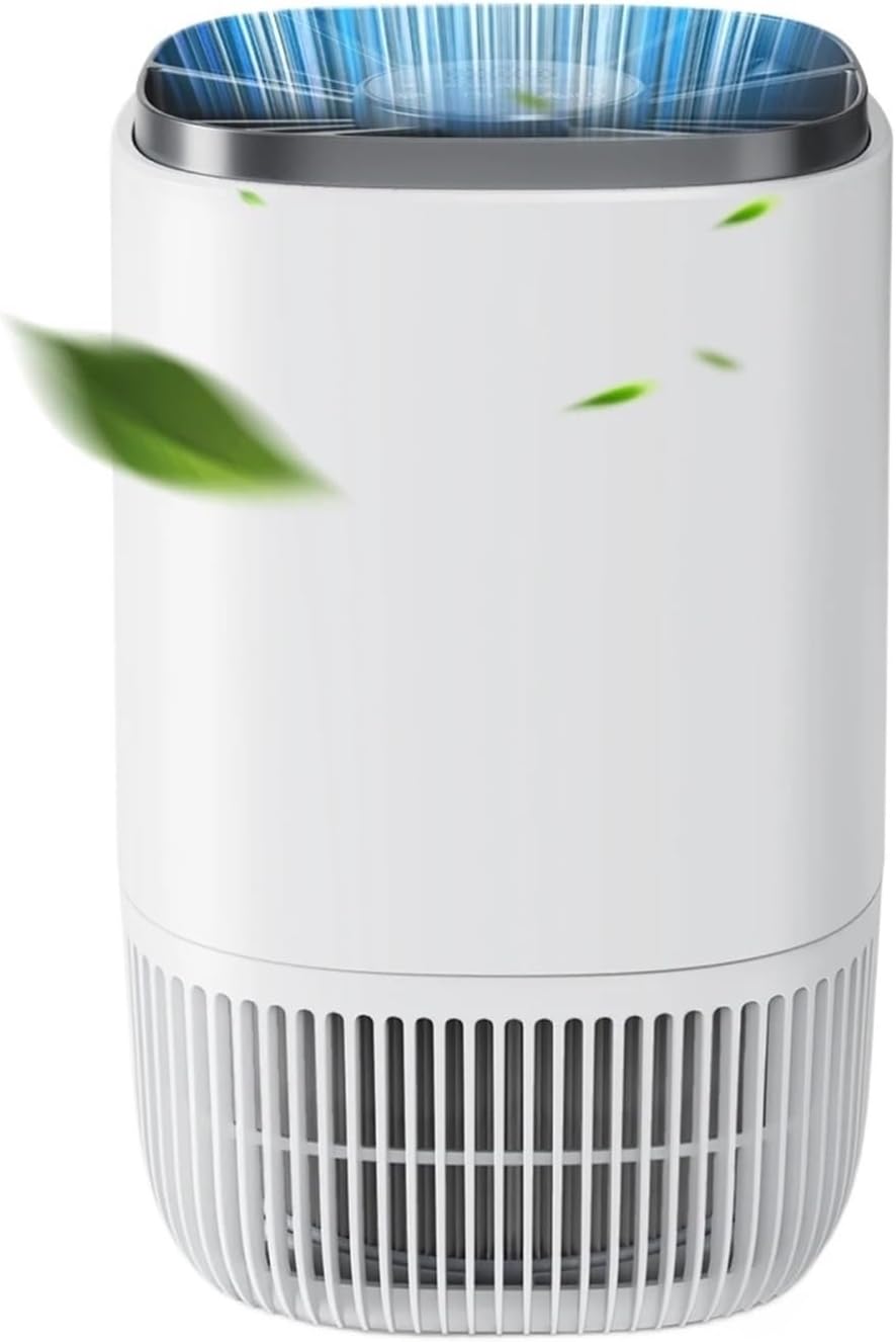 BMTTULKI Air Purifier for Bedroom Coverage 215 Sq.Ft Cleaner Smoke Odor Remove Dust, Pet Dander for Office RV Home Appliances