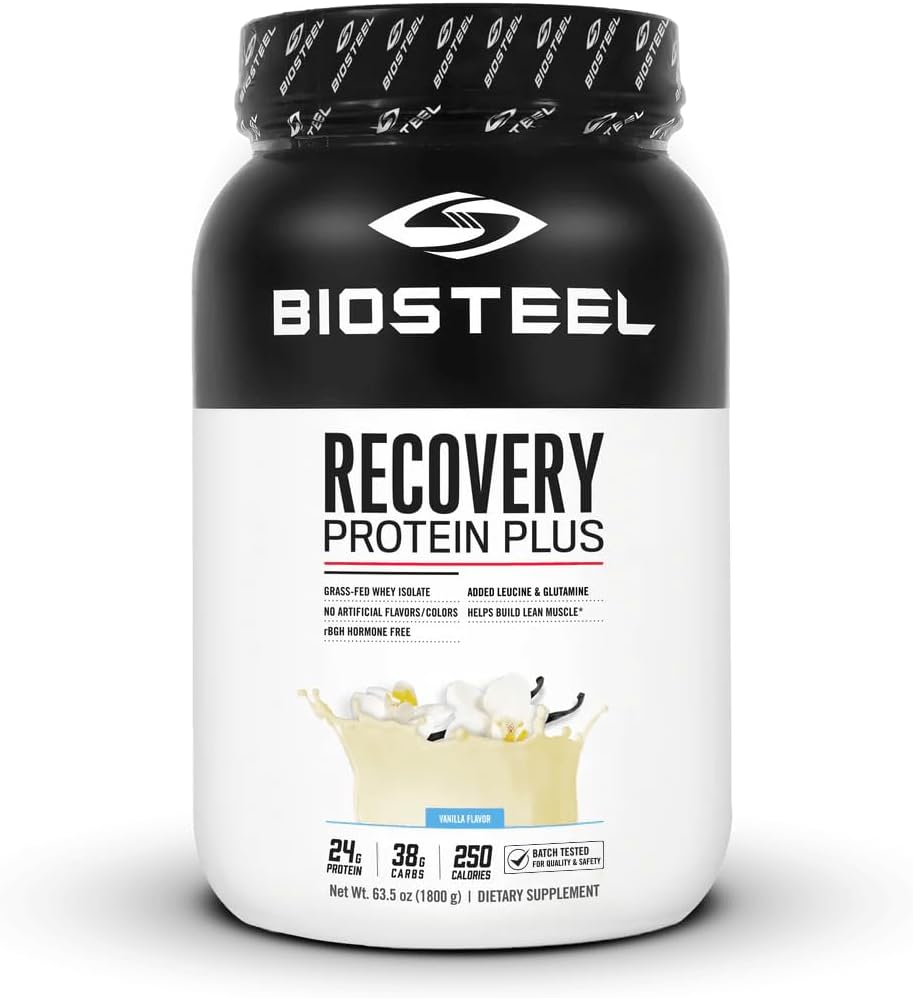 BIOSTEEL Recovery Protein Plus Vanilla, 1800 GR