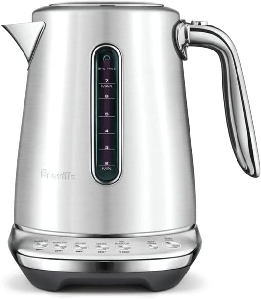 Breville BKE845BSS Smart Kettle Luxe Water Heater, 7 Cup, Brushed Stainless Steel