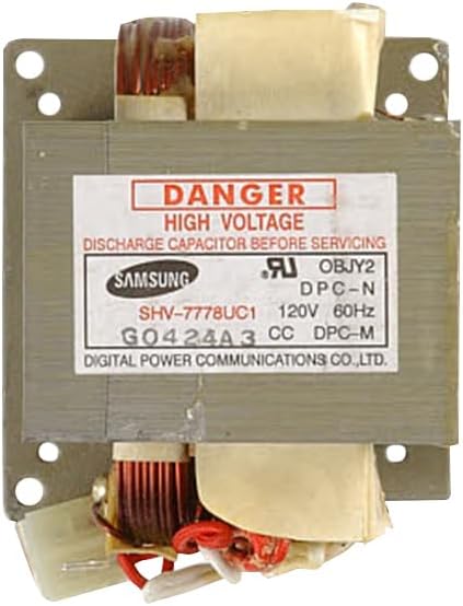 Direct Replacement for Samsung DE26-10136A Microwave Trans H.V Shv-7778Uc1 120V 2265/3.25V 60