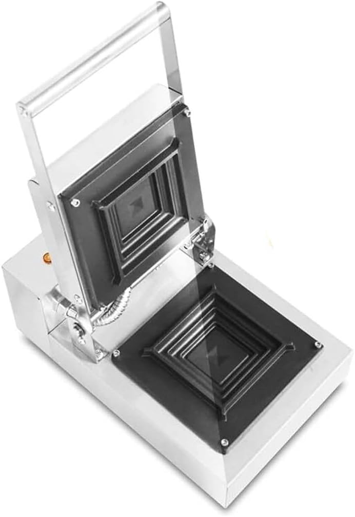 Sandwich Maker, Commercial Grilled Cheese Machine, Waffle Maker Electric Grilled Cheese Maker, Portable Cool Touch Handle, Easy to Clean, 900W