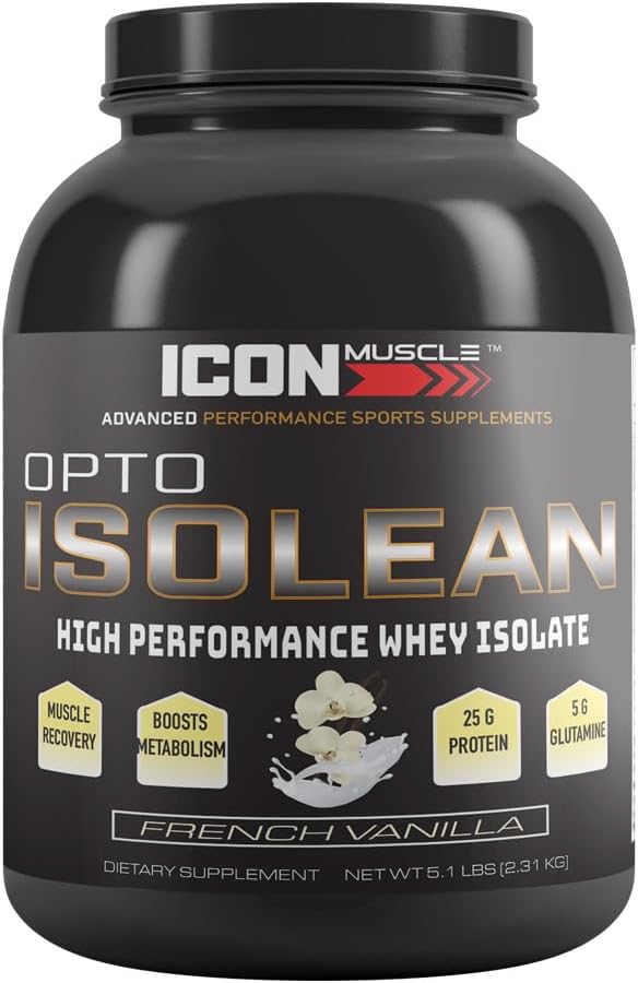 Isolean Whey Protein Isolate 5 lb Vanilla