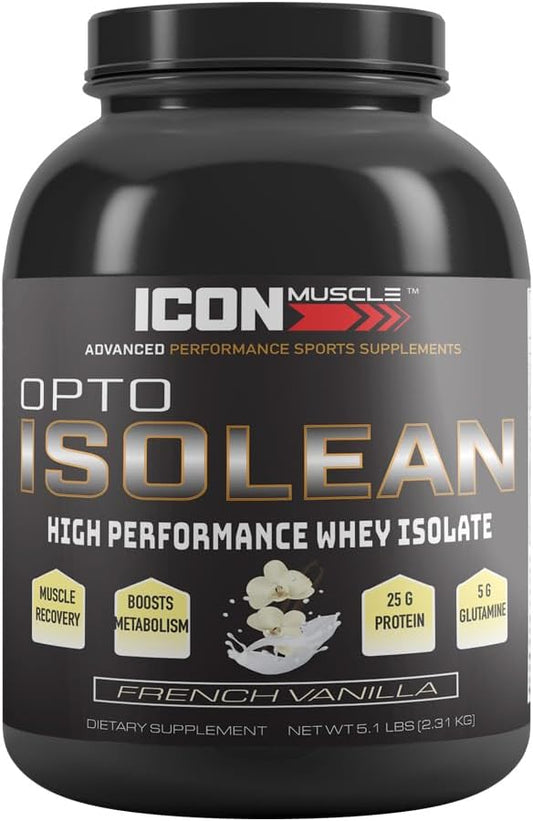 Isolean Whey Protein Isolate 5 lb Vanilla