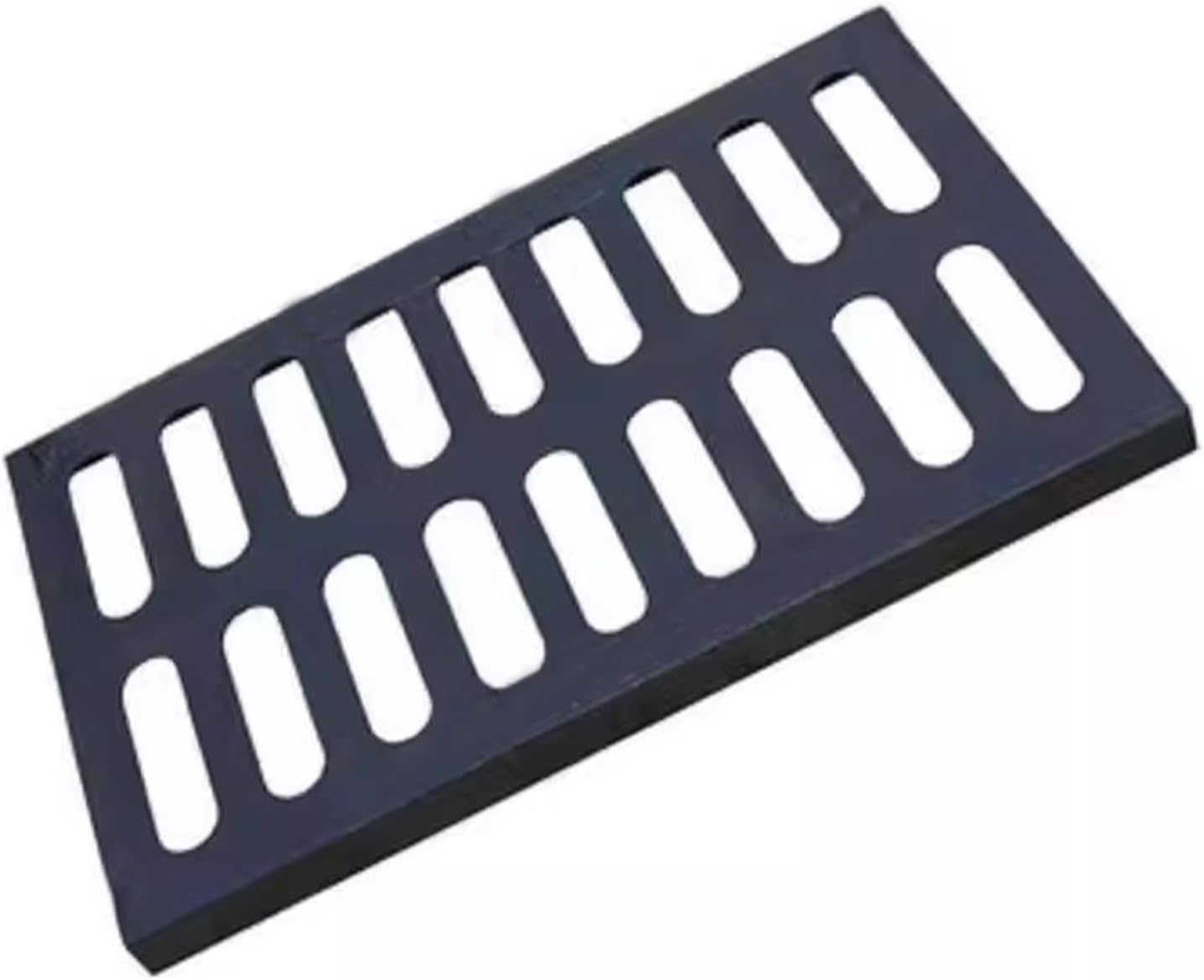 Heavy Duty Ductile Iron Drain Cover for Outdoor, Driveway, Garage, Factory, and Parking Areas - Durable Trench Grate Solution