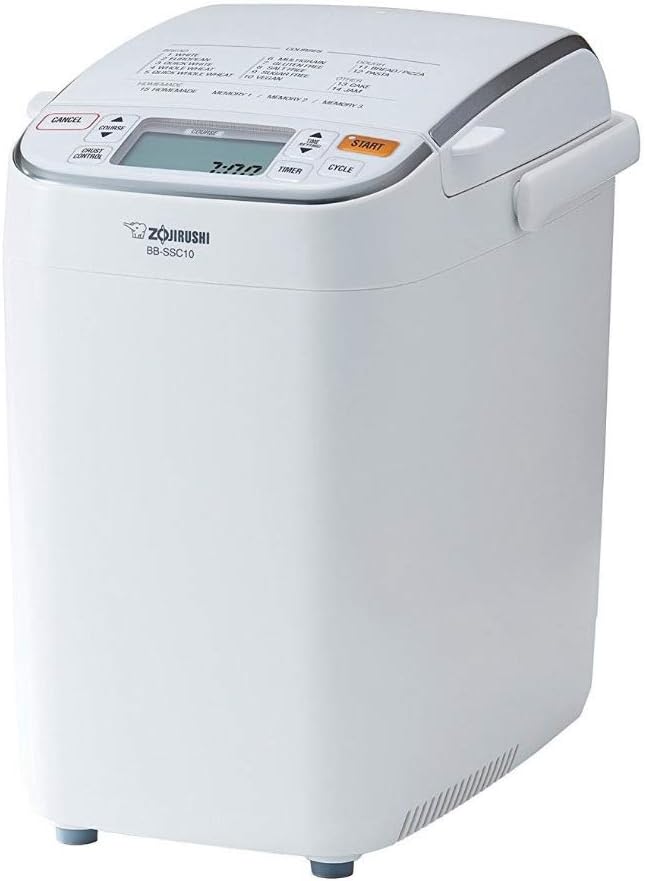 Zojirushi BB-SSC10WZ Home Bakery Maestro Breadmaker, Premium White