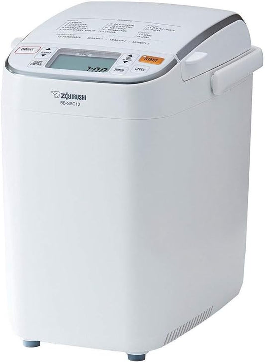Zojirushi BB-SSC10WZ Home Bakery Maestro Breadmaker, Premium White