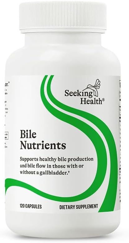 Seeking Health Gallbladder Nutrients, Herbal Digestive Support for Healthy Gallbladder Function and Bile Production, Supports Healthy Fat Digestion and Liver Function (120 capsules)*