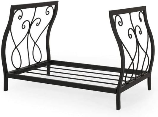 Firewood Rack for Outdoor and Indoor Use Heavy Duty Log Store Holder with Fireplace Tools