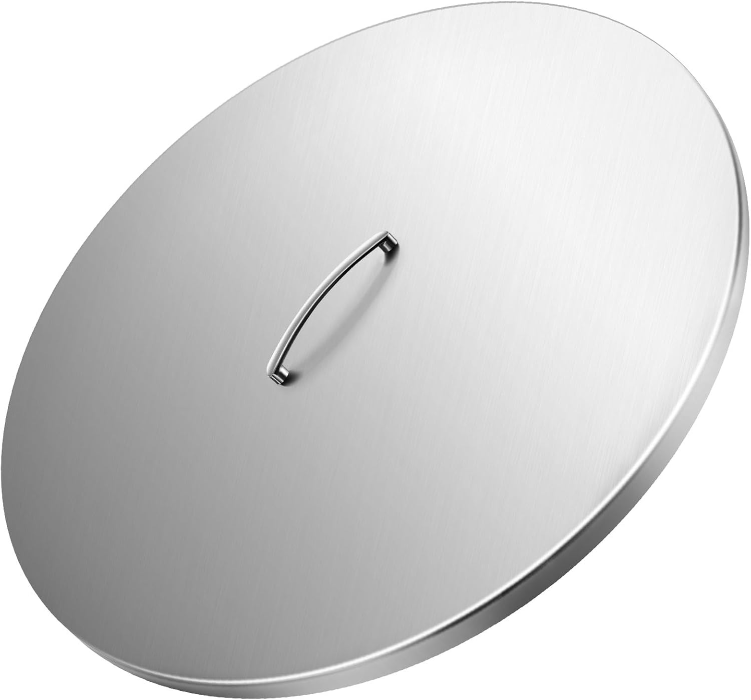 RYFT Fire Pit Lid Round, 34'' Fire Pit Lid, 304 Stainless Steel Fire Pit Cover, Fits 30" and 31" Round Drop in Fire Pit Pan