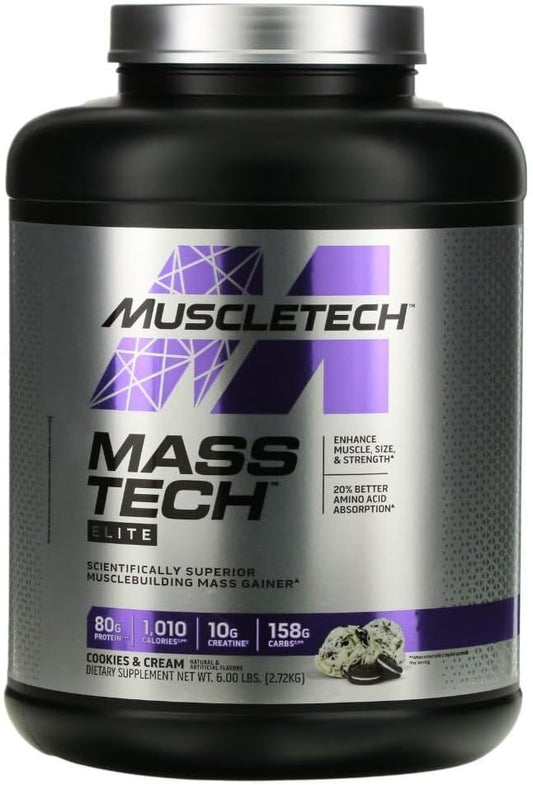 MuscleTech Mass-Tech™ Elite, Strawberry, 6 lbs (2.72 kg)