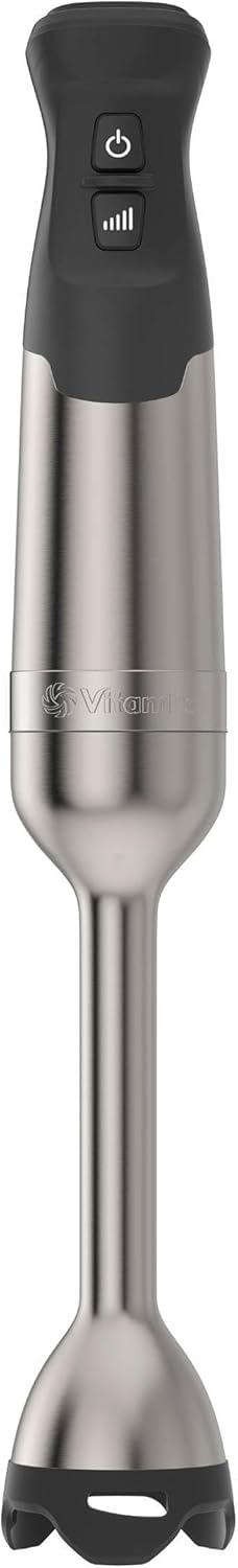Vitamix 5-Speed Immersion Blender, 625-Watt Motor, One-Handed Operation, 5 ft cord, Stainless Steel\/Black
