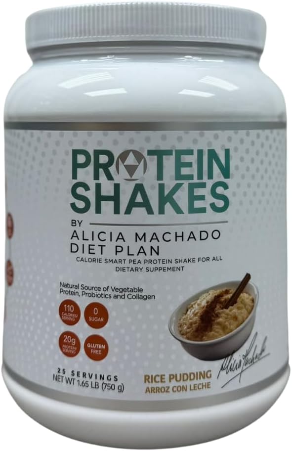 Rice Pudding Meal Replacement Shake 25 Servings, Vegan, Dairy-Free, 20g Protein, Collagen, Convenient Nutrition for Weight Management