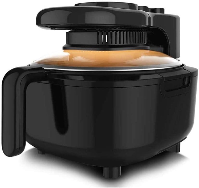 N/A 1300W Electric Hot Air Fryer Extra Large Capacity Recipes and Skewers Oil Free Air Fryer Multi Function Smart Fryer for French Fries Commemoration Day