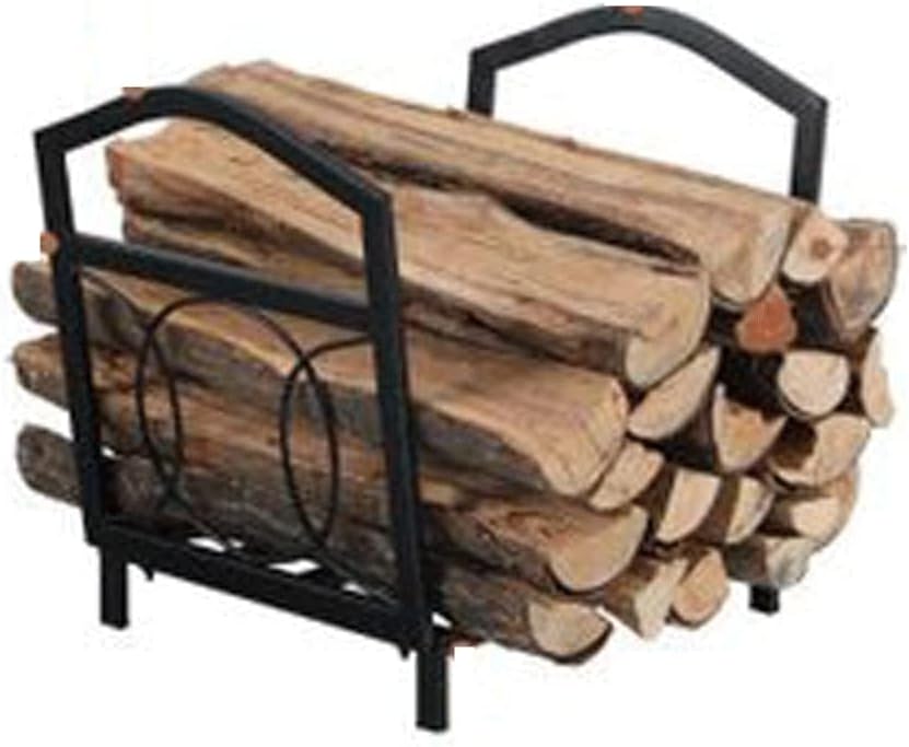 Heavy Duty Steel Outdoor/Indoor Firewood Rack for Fireplace Pit Log Stacking Rack/Wood Store