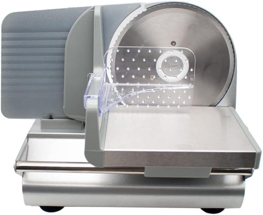 Electric Meat Slicer- Commercial Meat Cutting Machine Household Frozen Lamb Roll Beef Bread Slicer Adjustable Thickness 0-20MM
