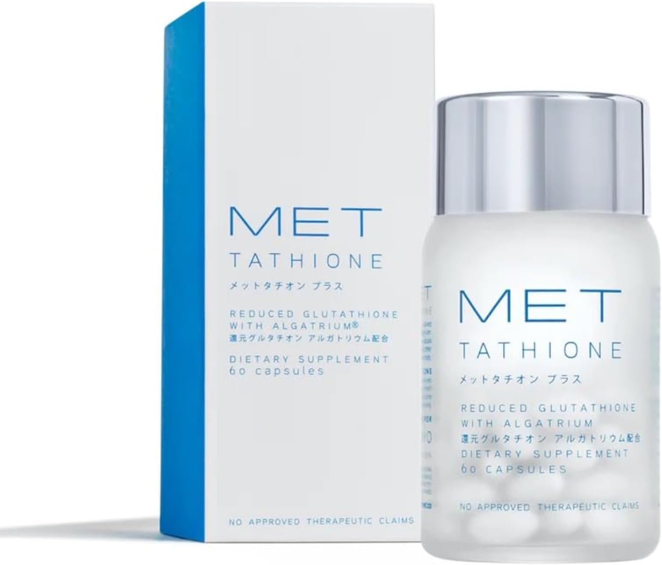 Met tathione Soft Gel Glutathione Capsules with Algatrium, 60 Count