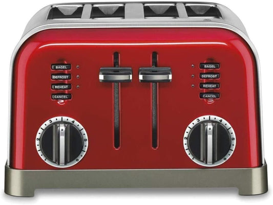 Cuisinart 4-Slice Metal Classic Toaster (Metallic Red)