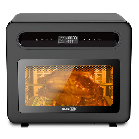 SINOFURN 26-Quart Black Dual Zone Air Fryer SYA650005BK