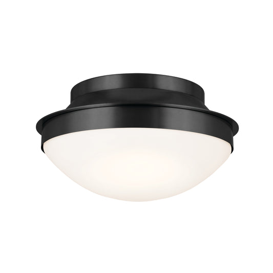 Kichler Bretta 2 -Light 13.5-in Black Flush Mount Light 5269744