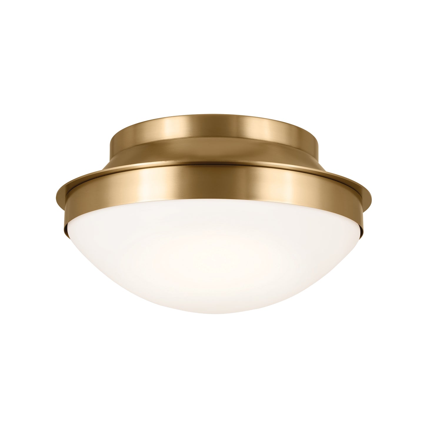 Kichler Bretta 2 -Light 13.5-in Brushed Gold Flush Mount Light 5269749