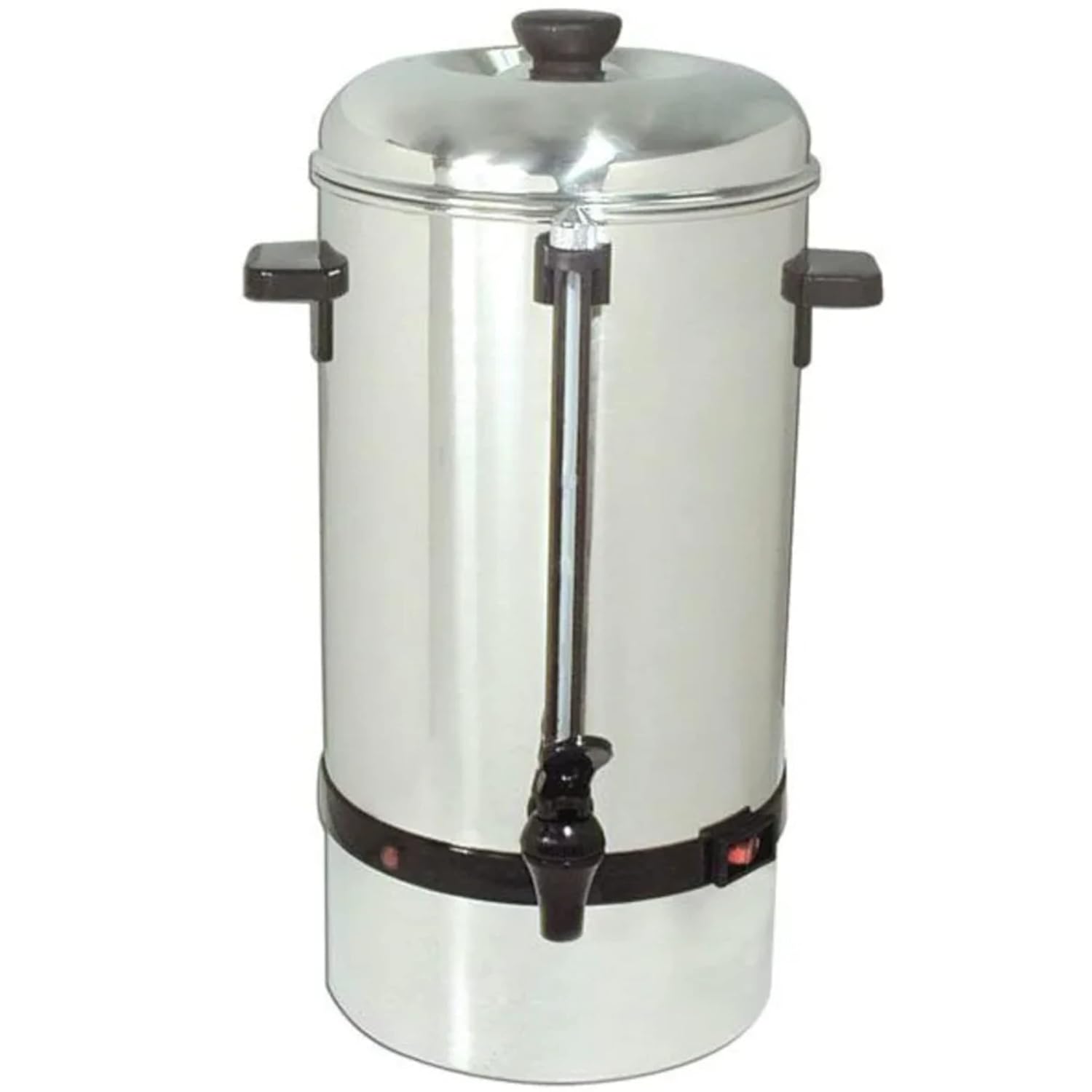 FSE CP-100 Stainless Steel Coffee Percolator, Brewer Urn, 100 Cup Capacity,Silver