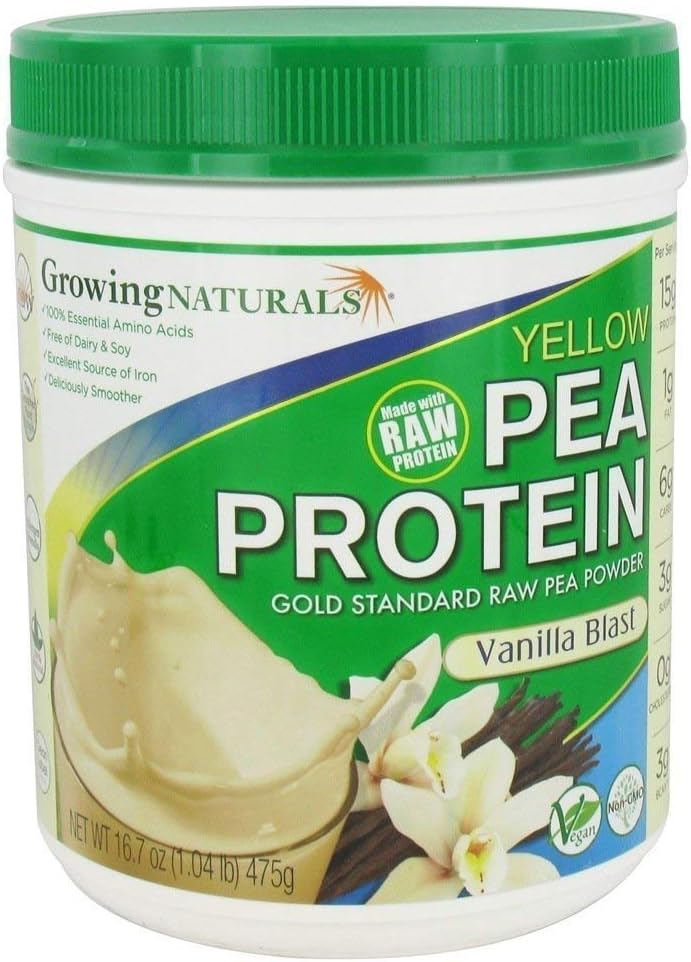 Yellow Pea Protein - Vanilla Blast - 16 Oz