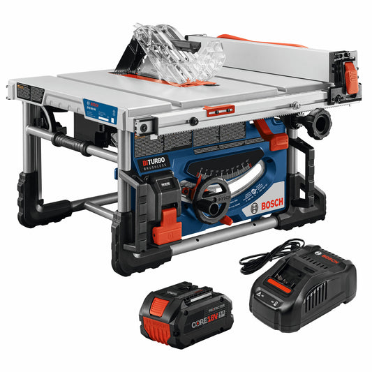 Bosch Profactor 8.5-in 8-Amp 18-Volt Cordless Portable Benchtop Table Saw GTS18V-08N14