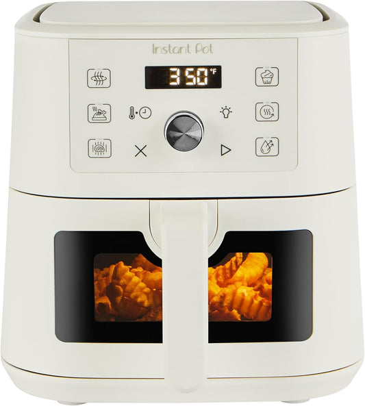 Instant Pot 4QT VORTEX Plus 6-in-1 Mini Air Fryer, Air fry, Bake, Roast, Broil, Dehydrate or Reheat, Sea Salt, 4 Quarts