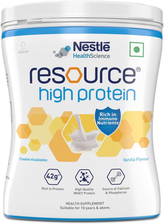 Nestle Resource High Protein - 400g Tin (Vanilla Flavor)
