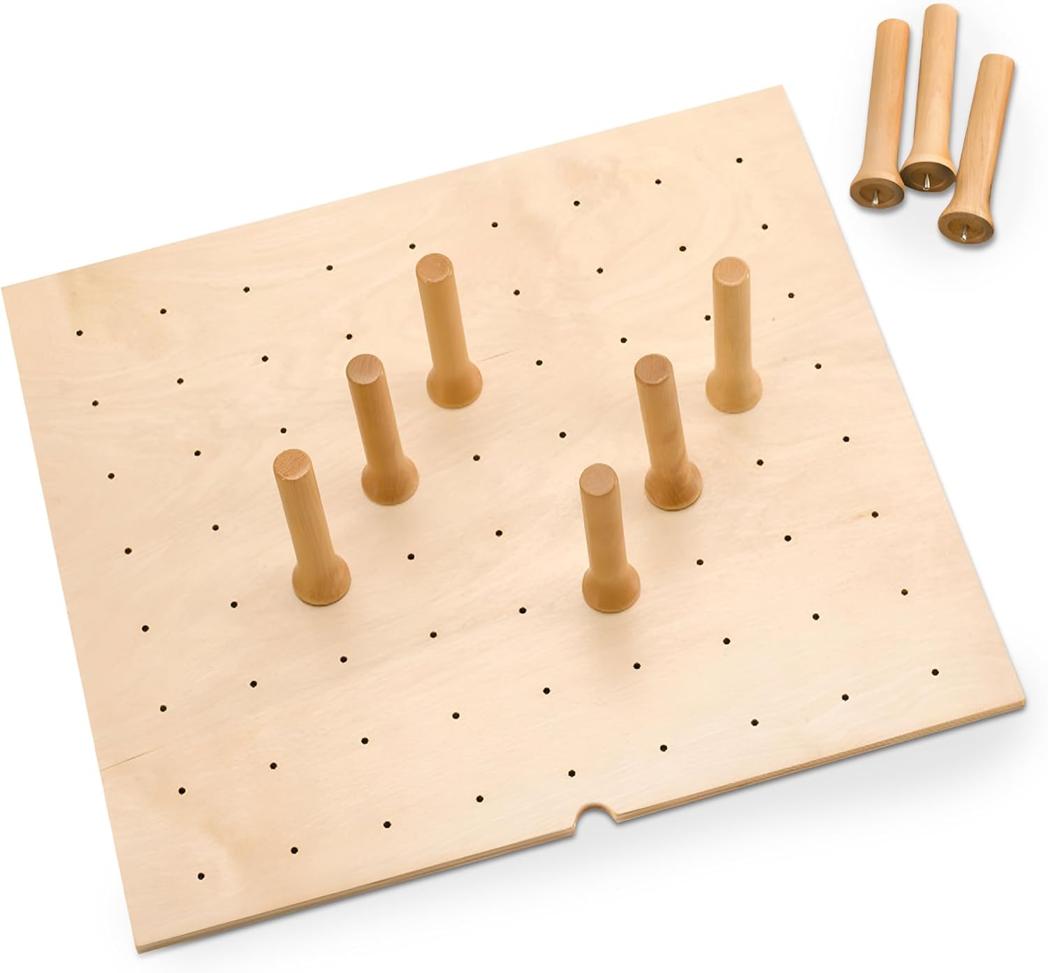 Rev-A-Shelf Trimmable Pegboard Drawer Divider Organizer, Trim to Fit Wooden Kitchen Cabinet Storage Utensil, Pots & Dish Rack, 30" x 21", 4DPS-3021