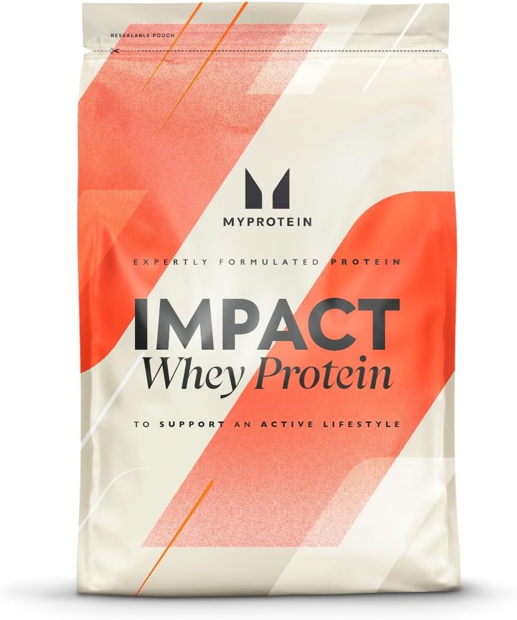MyProtein Impact Whey Protein , Strawberry Cream, Pouch, 5.5 lbs