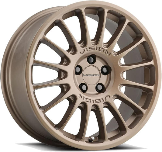 Vision 477 Monaco 15x7 5x4.5" +15mm Bronze Wheel Rim 15" Inch