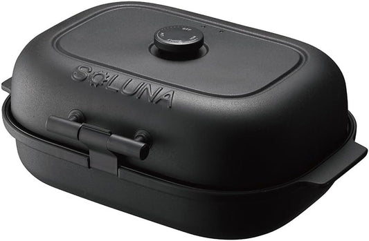 DOSHISHA Baked Sweet Potato Maker (Hot Plate) "SOLUNA" WFS-100-BK (Black)【Japan Domestic genuine products】