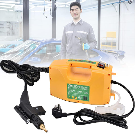 2600W Steam Cleaner,High Temperature Steam Cleaner,for Most Floors,Counters,Appliances,Windows,Powerful Steam/Fast Descaling/Cycle Descaling,Yellow