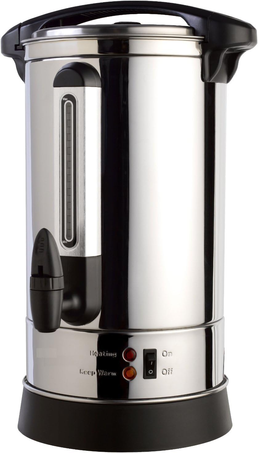 PU35 Professional Stainless Steel 35 Cup Insulated Hot Water Urn