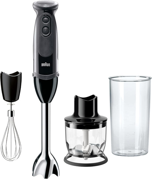 Braun MQ5025 Hand Blender Multiquick Vario, MQ5025, Black