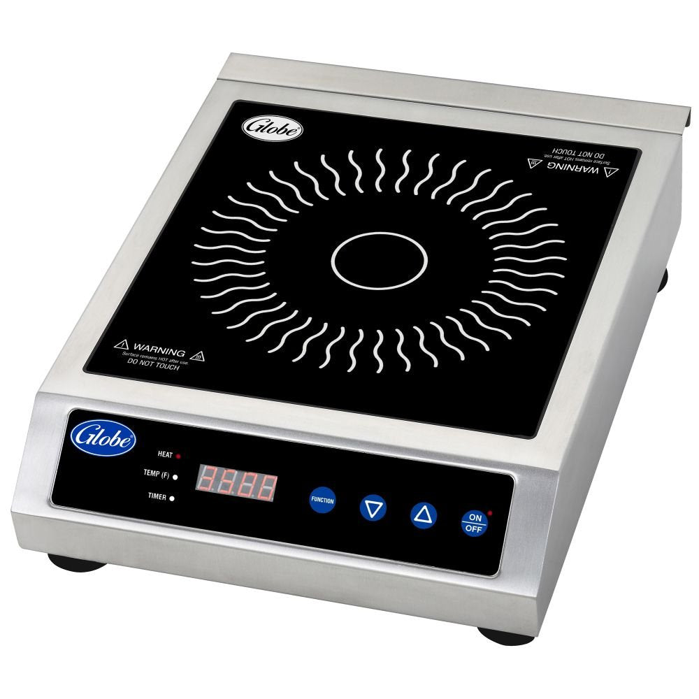Globe GIR18 Heavy-Duty Electric Countertop Induction Range