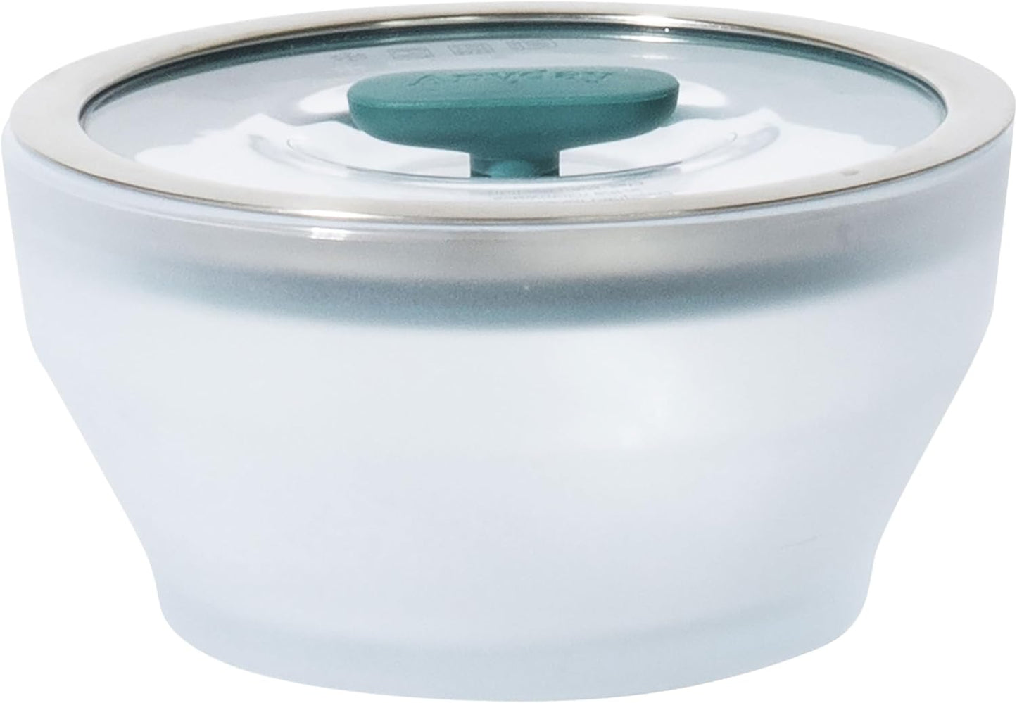 Anyday 4-Cup Microwave Cookware & Glass Container with Glass Lid, Plastic-Free Deep Food Storage | Stackable Airtight Steamer with Vented Lid for Microwave-Safe Reheating, Steaming Vegetables & Rice