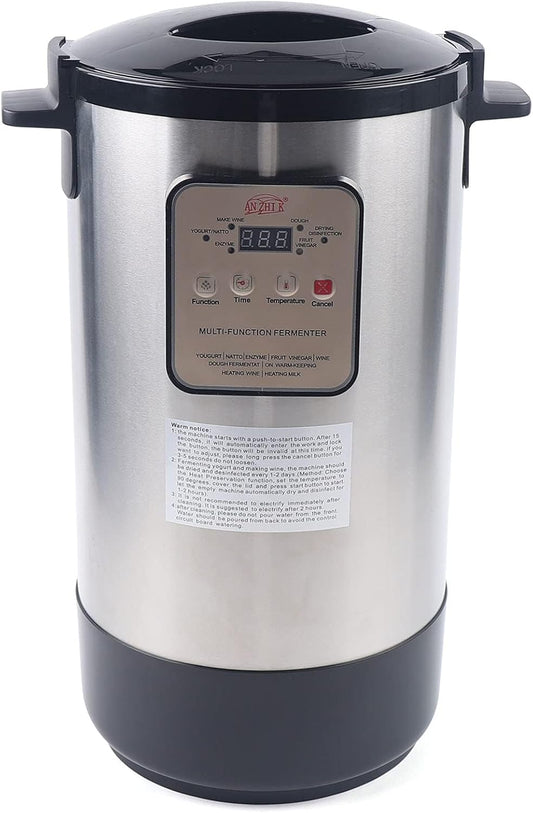 Automatic Fermentation Machine, Stainless Steel Inner Pot Yogurt Maker with Intelligent Time Temp Control, Cheese Maker Fermenter for Yogurt