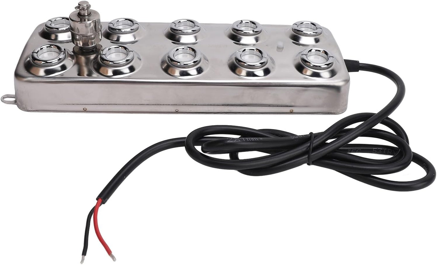 10 Head Mist Maker, Ultrasonic Fogger Humidifier with 304 Stainless Steel and Detachable Atomizer, for Indoor Outdoor Landscape Garden