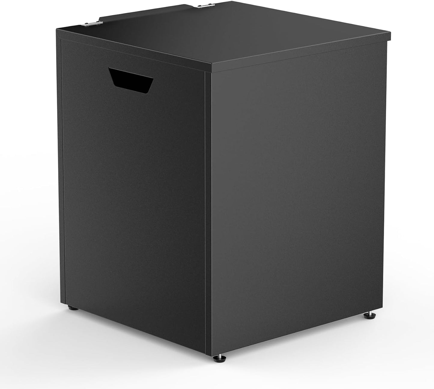 Stanbroil Propane Tank Cover Table, 20 lb Propane Tank Storage Side Table, 16" Outdoor Hideaway Table Gas Tank Storage Box with Side Handles, Black