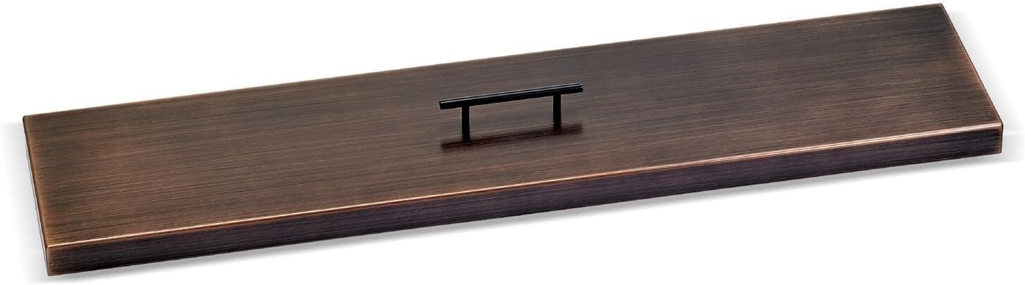 63" Linear Oil Rubbed Bronze Drop-in Pan Cover